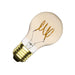 A60 E27 4W Classic Spiral gouden gloeidraad LED lamp (dimbaar) - Ledshopper.nl