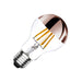 A60 E27 6W copper reflect gloeidraad LED lamp (dimbaar) - Ledshopper.nl