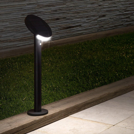 LED Lamp Solar Suez met PIR Bewegingsdetectie IP65 50cm - Ledshopper.nl