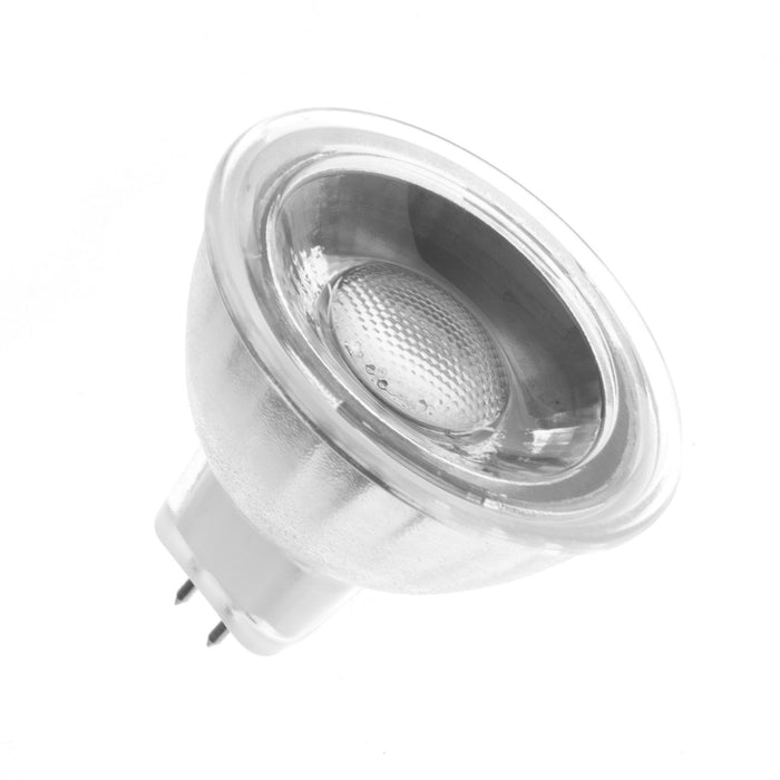 Glazen GU5.3 MR16 45º 5W COB LED lamp (12V)