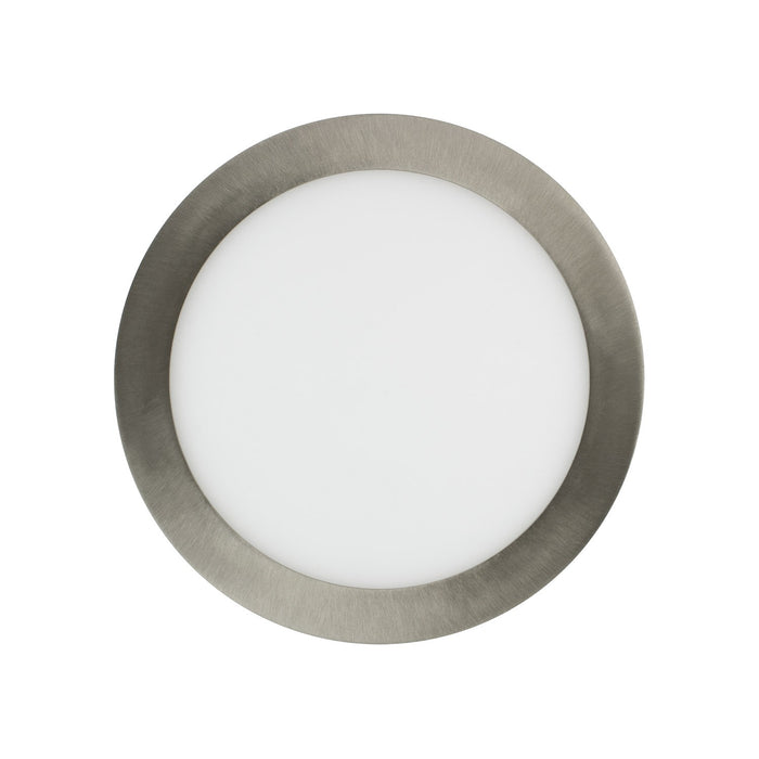 ronde Slim LED paneel zilver 18w