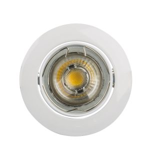 Ronde kantelbare Downlight voor GU10 / GU5.3 LED lamp