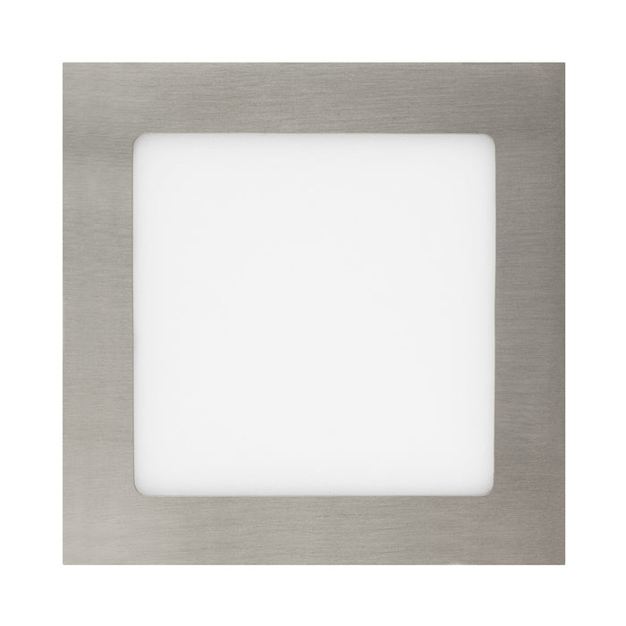 zilveren vierkante Slim LED paneel 12w