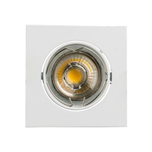 Vierkante kantelbare Downlight voor GU10 / GU5.3 LED lamp