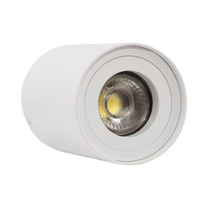 Witte aluminium Quat plafondlamp - Ledshopper.nl